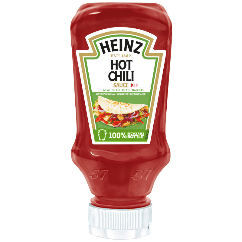 Heinz Hot Chili Sauce 220ml scharf und würzig